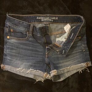 American Eagle Outfitters Dark Blue Jean Shorts